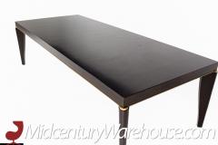 Jean de Merry Mid Century Black Lacquer Dining Table - 2574798