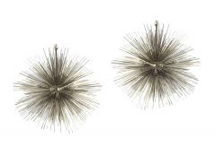 Jean de Merry Pair 20 Light Sputnik Mid century Style Chandeliers by Jean De Merry for Lumiere - 4188365
