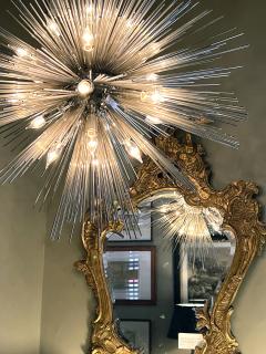 Jean de Merry Pair 20 Light Sputnik Mid century Style Chandeliers by Jean De Merry for Lumiere - 4188375