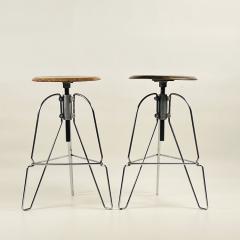 Jeff Covey Pair of Jeff Covey Model Six Stools - 3653354