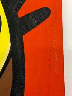 Jeff Kapfer Yellow Head Colorful Avian Painting 24 x 24 - 4794966