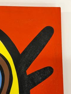 Jeff Kapfer Yellow Head Colorful Avian Painting 24 x 24 - 4794968