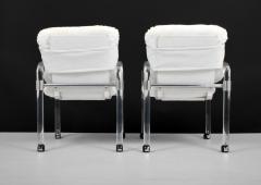 Jeff Messerschmidt Set of Six Pipe Line Series II Chairs in Molded Lucite by Jeff Messerschmidt - 69220