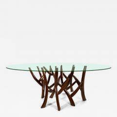 Jeffrey Greene American Modern Freeform Walnut Dining Center Table Jeffrey Greene - 4710201