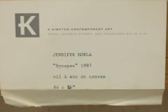 Jennifer Morla Jennifer Morla Synapse 1997 Oil and Wax 84 x 56  - 4291955