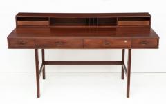 Jens H Quistgaard Jens Quistgaard Teak Flip Top Desk for Peter L vig Nielsen Denmark 1970s - 482338