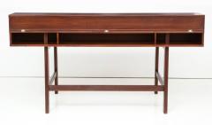 Jens H Quistgaard Jens Quistgaard Teak Flip Top Desk for Peter L vig Nielsen Denmark 1970s - 482340