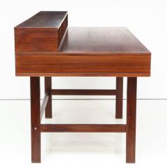 Jens H Quistgaard Jens Quistgaard Teak Flip Top Desk for Peter L vig Nielsen Denmark 1970s - 482341