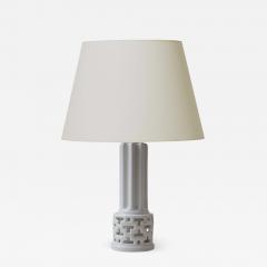 Jens Peter Dahl Jensen Geometric patterned porcelain table lamp by Jens Peter Dahl Jensen - 981979