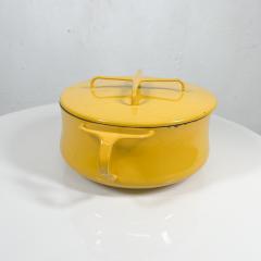 Jens Quistgaard - 1956 DANSK Yellow Enamelware Casserole Pot