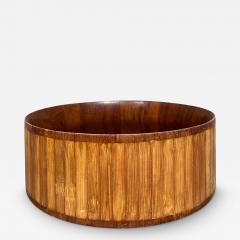 Jens Quistgaard 1960s Dansk Designs Teak and Bamboo Salad Bowl Jens Quistgaard - 3418867