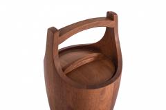 Jens Quistgaard Danish Ice Bucket in Solid Teak 1960s - 866334