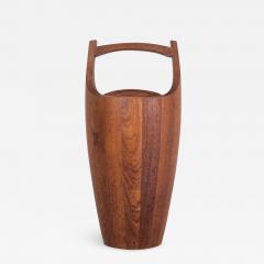 Jens Quistgaard Danish Ice Bucket in Solid Teak 1960s - 868603