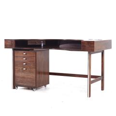 Jens Quistgaard J H Quistgaard for Lovig Mid Century Danish Rosewood Desk - 3840070