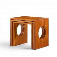 Jens Quistgaard Jens Quistgaard Mid Century Danish Teak Nesting Tables Set of 3 - 4639039