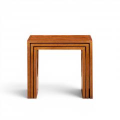 Jens Quistgaard Jens Quistgaard Mid Century Danish Teak Nesting Tables Set of 3 - 4639045
