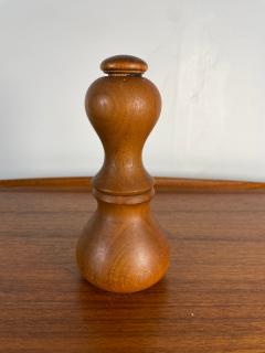 Jens Quistgaard Jens Quistgaard Teak Hourglass Pepper Mill and salt shaker by Dansk Designs - 4001982