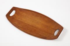 Jens Quistgaard Mid Century Teak Tray by Jens Quistgaard for Dansk Denmark c 1950 - 3051680