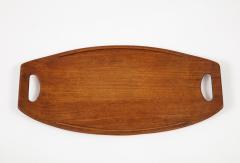 Jens Quistgaard Mid Century Teak Tray by Jens Quistgaard for Dansk Denmark c 1950 - 3051681