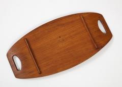 Jens Quistgaard Mid Century Teak Tray by Jens Quistgaard for Dansk Denmark c 1950 - 3051684