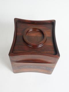 Jens Quistgaard RARE DANISH MODERN ROSEWOOD ICE BUCKET DESIGNED BY THE JENS HARALD QUISTGAARD - 3082952