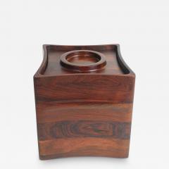 Jens Quistgaard RARE DANISH MODERN ROSEWOOD ICE BUCKET DESIGNED BY THE JENS HARALD QUISTGAARD - 3088707