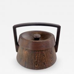 Jens Quistgaard Scadinavian Modern Rare Woods Ice Bucket by Jens Quistgaard for Dansk  - 1353656