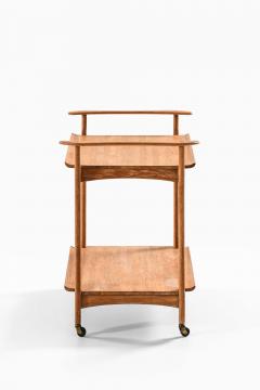 Jens Quistgaard Scandinavian Modern Oak Trolley 1950s - 4632596