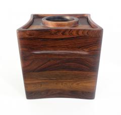 Jens Quistgaard Scandinavian Modern Rare Wood Icebucket by Jens Quistgaard for Dansk - 1353604