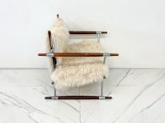 Jens Quistgaard Stokkestol Chair Jens Quistgaard for Nissen Langaa Rosewood Sheepskin 1960s - 4331844