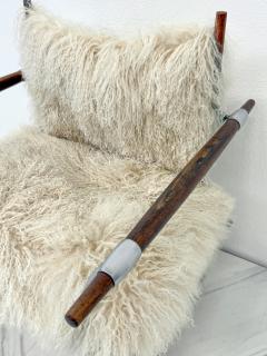Jens Quistgaard Stokkestol Chair Jens Quistgaard for Nissen Langaa Rosewood Sheepskin 1960s - 4331848