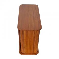 Jens Quistgaard Vintage Fantastic Teak Tambour Wall Unit With Shelf - 3511313