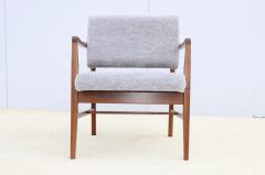 Jens Risom 1960s Jens Risom Walnur Arm Chair - 4238865