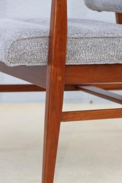 Jens Risom 1960s Jens Risom Walnur Arm Chair - 4238869