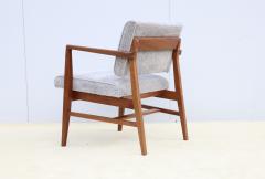 Jens Risom 1960s Jens Risom Walnur Arm Chair - 4238871
