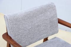 Jens Risom 1960s Jens Risom Walnur Arm Chair - 4238875