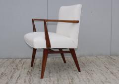 Jens Risom 1960s Jens Risom Walnut Armchairs - 765783