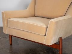 Jens Risom Big Chair and Ottoman - 2809241