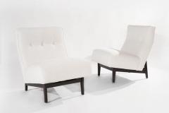 Jens Risom Classic Slipper Chairs by Jens Risom in Boucl C 1950s - 3337936