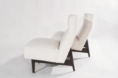 Jens Risom Classic Slipper Chairs by Jens Risom in Boucl C 1950s - 3337937