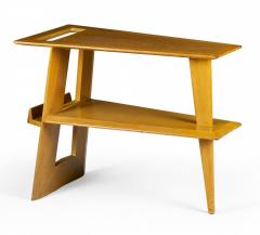 Jens Risom DanishBlond Mahogany Wedge Magazine Table manner of Jens Risom  - 2792341