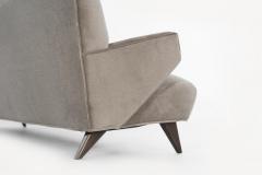 Jens Risom Early Model 37 Sofa by Jens Risom for Knoll in Mohair 1950s - 2044875