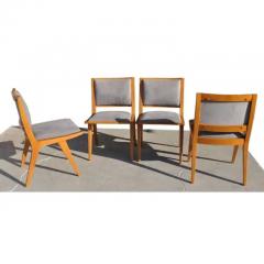 Jens Risom Four Restored Jens Risom Dining Side Chairs - 3529520