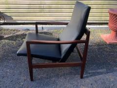 Jens Risom Handsome Jens Risom Walnut Lounge Chair Mid Century Modern - 3779498