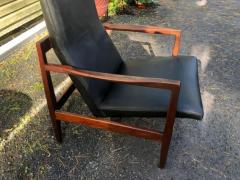 Jens Risom Handsome Jens Risom Walnut Lounge Chair Mid Century Modern - 3779501