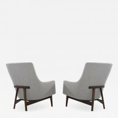 Jens Risom Jens Risom A Line Lounge Chairs Model 2136 - 1273616