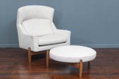 Jens Risom Jens Risom Big Chair and Ottoman by Ralph Pucci - 2277683