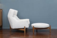 Jens Risom Jens Risom Big Chair and Ottoman by Ralph Pucci - 2277691