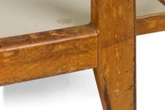 Jens Risom Jens Risom Danish Mid Century Birch and Light Gray Laminate Serving Table - 4656522