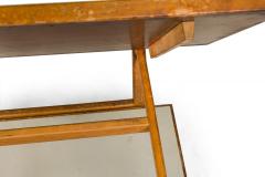 Jens Risom Jens Risom Danish Mid Century Birch and Light Gray Laminate Serving Table - 4656523
